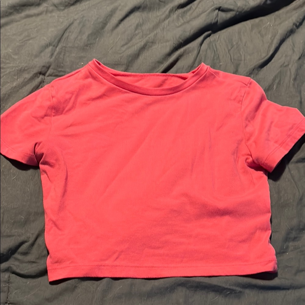 Wild Fable Pink Crop Top Casual Knit
